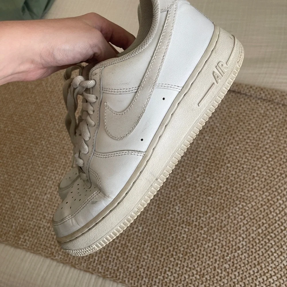 Nike Air Force 1 white sneakers woman’s size 9